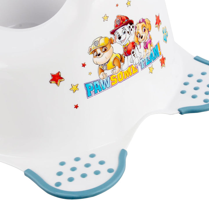 Keeeper PAW Patrol - Plaspot - antislip - tot max 15kg - Wit/Blauw