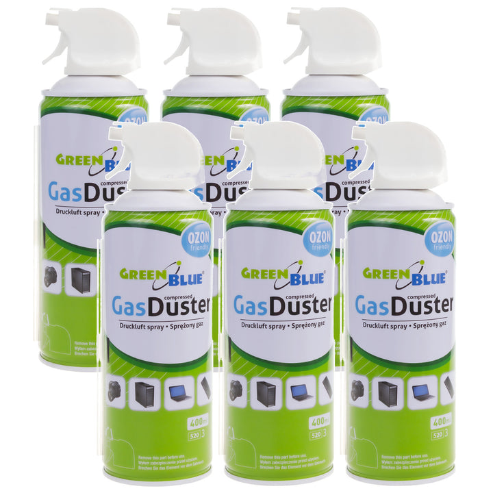 GreenBlue GB400 perslucht 400ml pistoolverstuiver - pistoolverstuiver, 6 stuks