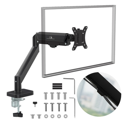Maclean monitorsteun, gasveer, 17"-32", 2-10kg, zwart, MC-133