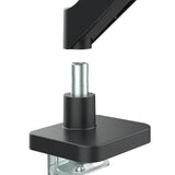 Bevestiging voor 2 Maclean monitoren, gasveer, 17"-32", 2-10kg, zwart, MC-134
