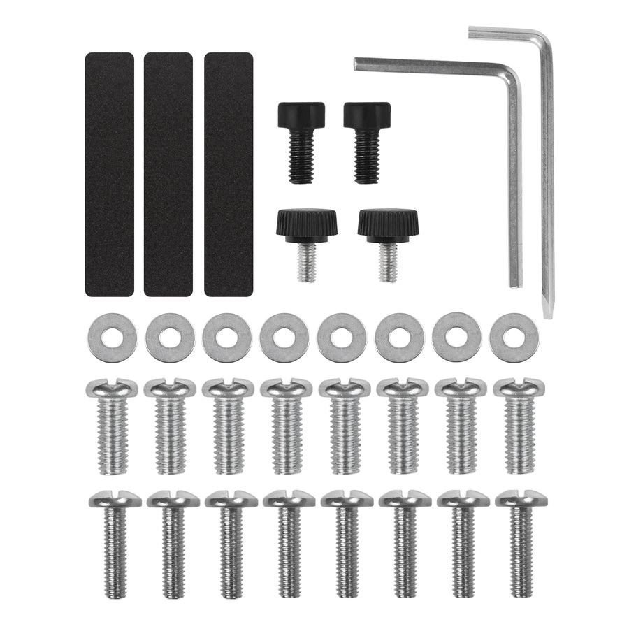 Bevestiging voor 2 Maclean monitoren, gasveer, 17"-32", 2-10kg, zwart, MC-134