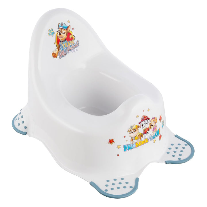 Psi Patrol anti-slip toiletbrilhoes - Paw Patrol+ Psi Patrol anti-slip platform, Max 120kg, tweetraps+ Psi Patrol anti-slip potje, Max 15kg