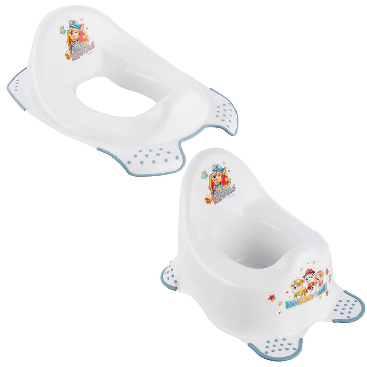 Psi Patrol anti-slip toiletbrilhoes - Paw Patrol+ Psi Patrol anti-slip potje, Wit, Max 15kg