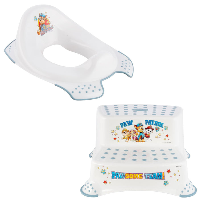 Psi Patrol antislip toiletbrilhoes - Paw Patrol+ Psi Patrol antislip platform, Wit, Max 120kg