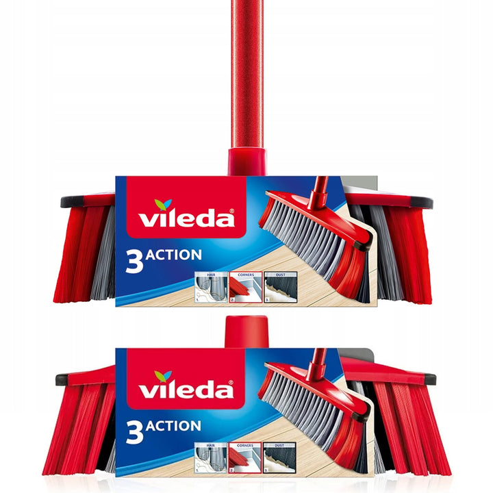 Vileda 3Action 3in1 borstel + Vileda 3Action borstel navulling