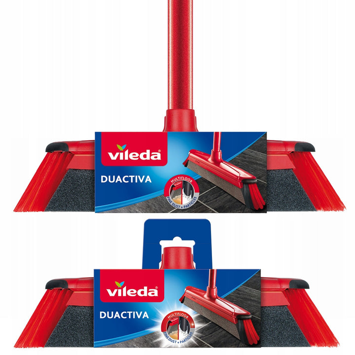Vileda DuActiva Classic 2-in-1 borstel met spons + Vileda DuActiva navulborstel