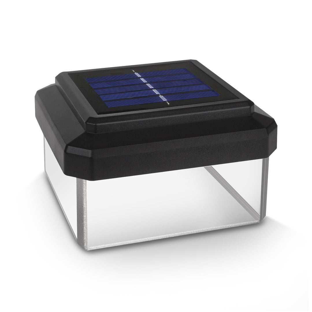 GreenBlue LED zonnepaal lamp, 80x80mm, envelop kap, GB127, 4 stuks