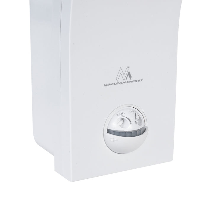 Maclean LED-bewegingssensorlamp, PIR-bewegingssensor, wit, 10W, IP54, 750lm, neutraal wit (4000K) MCE244 W