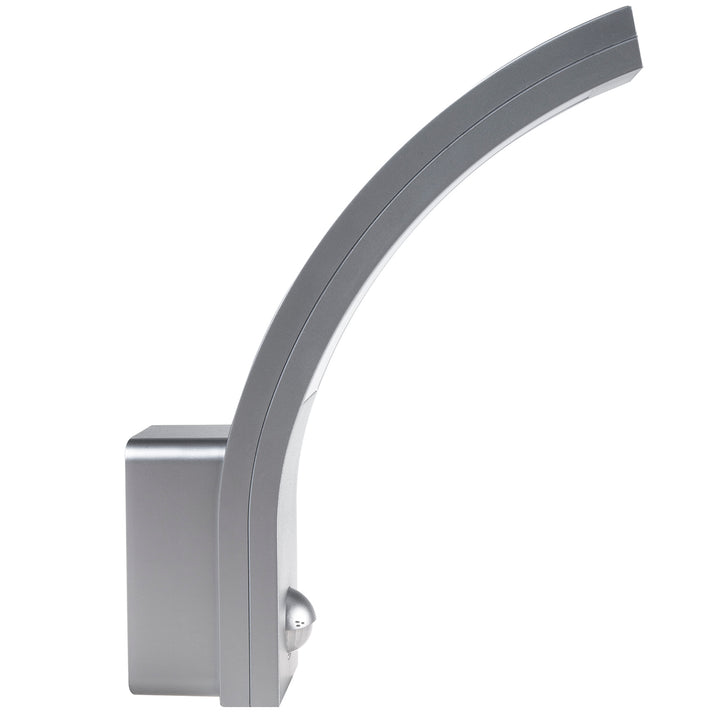 Maclean bewegingssensor LED lamp, PIR bewegingssensor, zilver, 10W, IP54, 750lm, neutraal wit (4000K) MCE244 S, 2 stuks