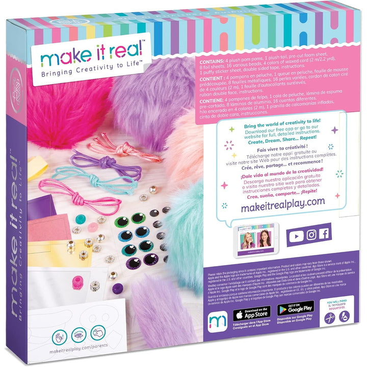 Make it Real Sleutelhanger Maken Kit - Fluffy Friend