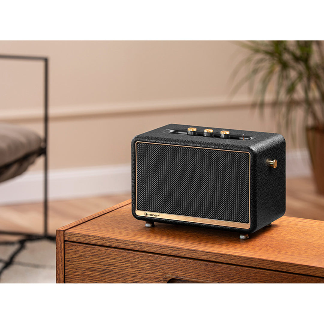 Tracer draagbare luidspreker, Bluetooth, FM-radio, 30W, zwart, M30