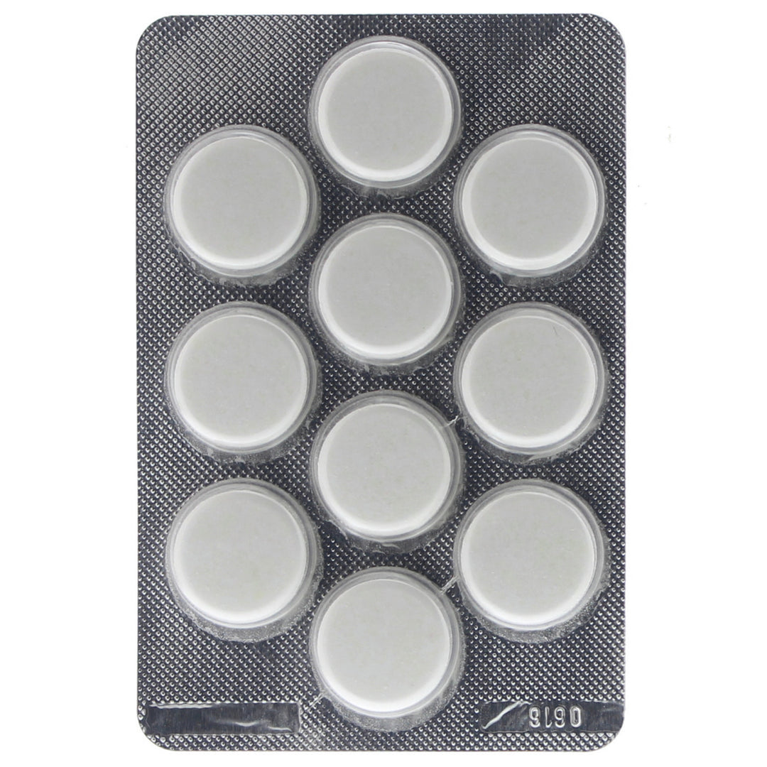 6 tabletten voor het ontkalken van koffiemachines enz. + 10 tabletten voor het reinigen van koffiemachines