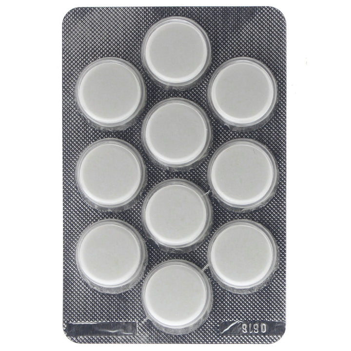 6 tabletten voor het ontkalken van koffiemachines enz. + 10 tabletten voor het reinigen van koffiemachines