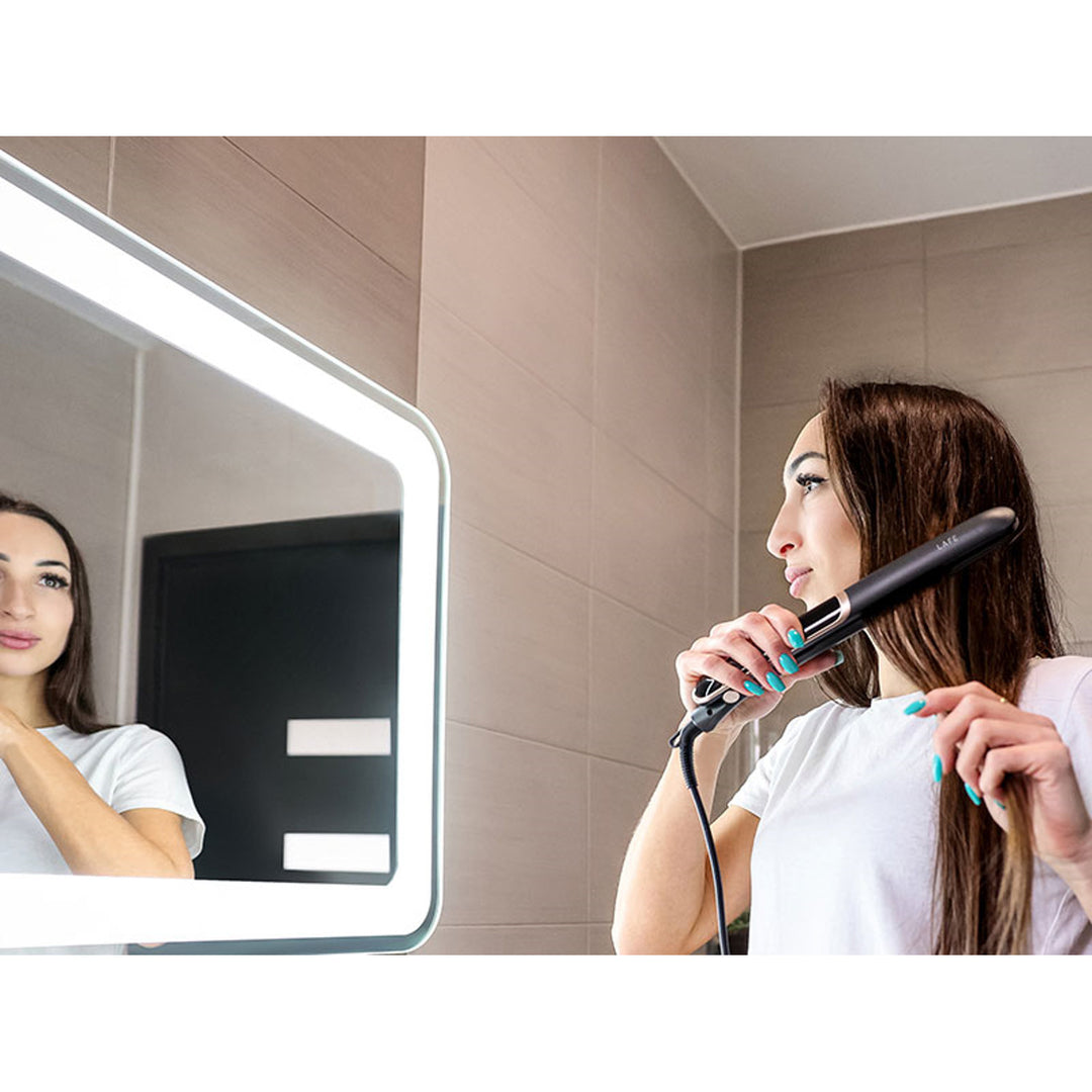 LAFE stijltang met temperatuurregeling, 35 W, keramische coating, Sleek & Shine stijltang