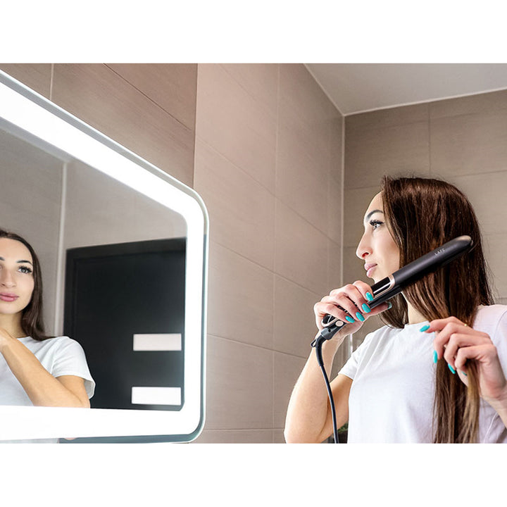 LAFE stijltang met temperatuurregeling, 35 W, keramische coating, Sleek & Shine stijltang