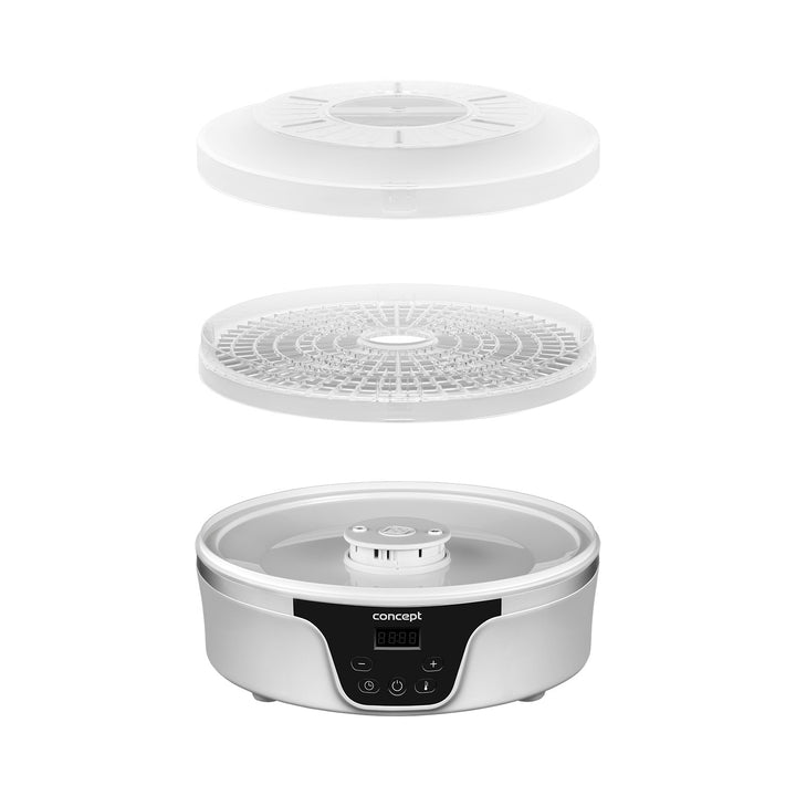 Paddenstoelen-, fruit- en kruidendroger Concept, 380 W, 7 zeven, digitale regeling, SO2090