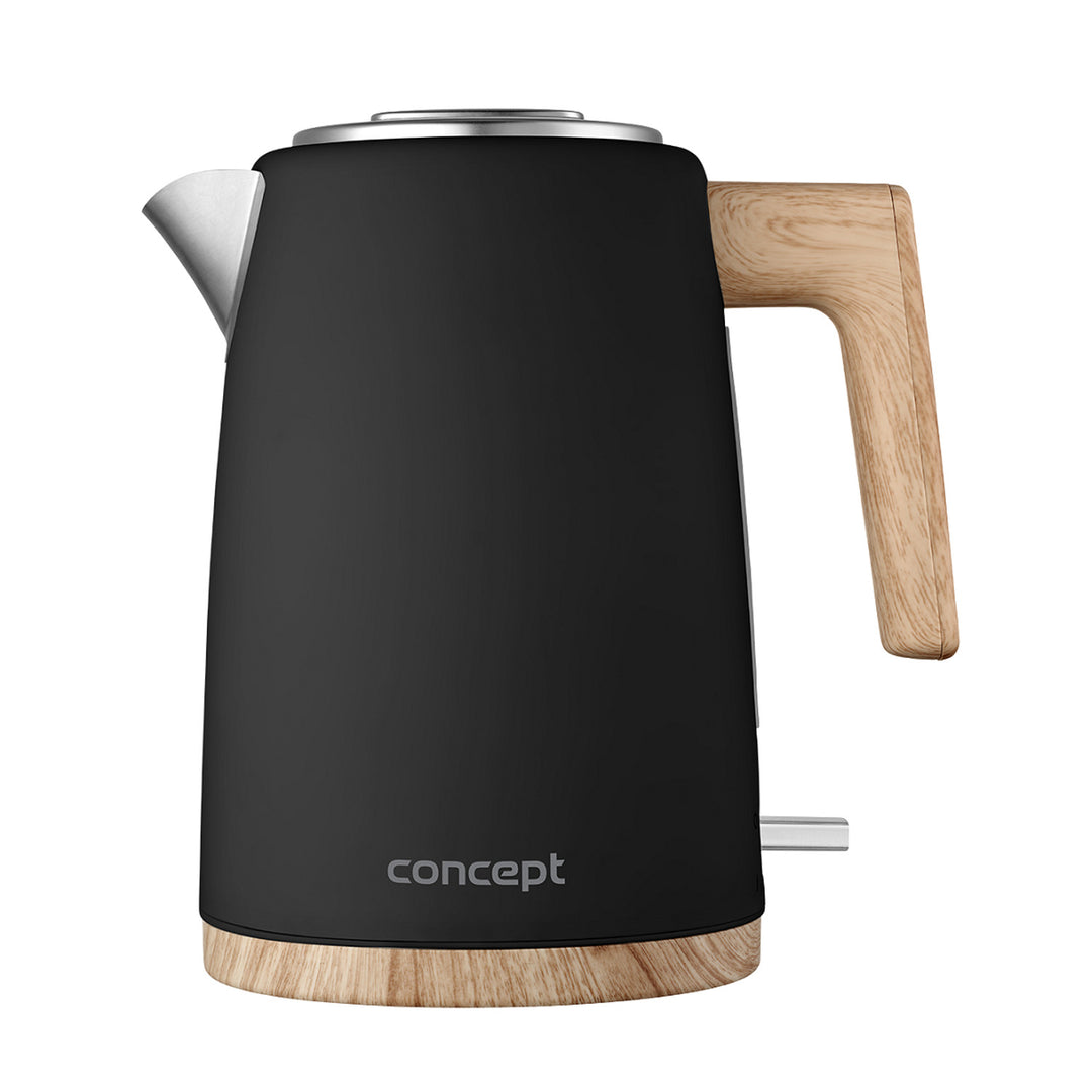 Concept ELWOOD waterkoker, roestvrij staal, 1.7L, waterniveau-indicator, RK3316
