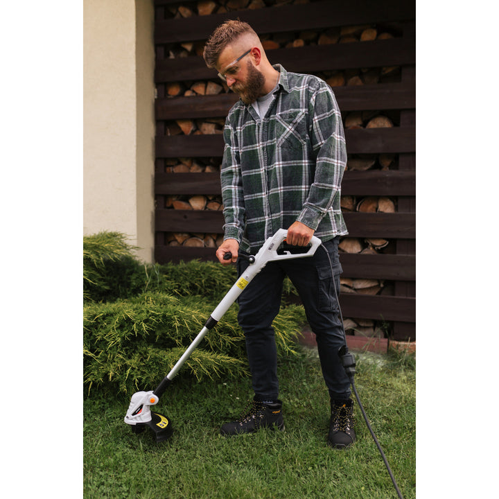 Prime3 - Grastrimmer - Elektrische trimmer, 500W, 25cm lijndiameter, 12000 tpm, GGT41