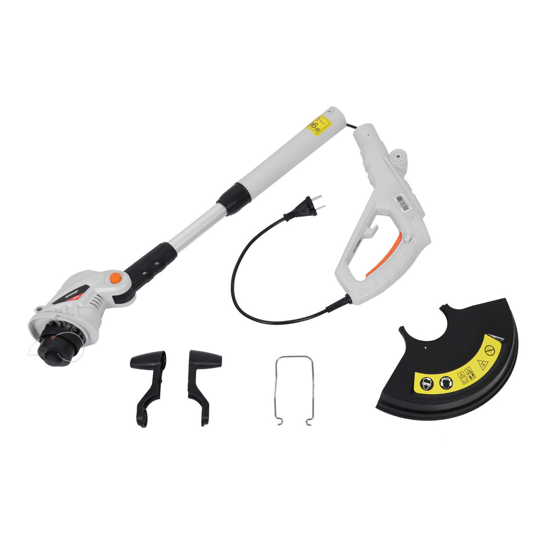 Prime3 - Grastrimmer - Elektrische trimmer, 500W, 25cm lijndiameter, 12000 tpm, GGT41