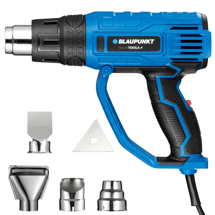 Blaupunkt warmtepistool, 2000W, blaasregeling, bereik 350-600°C, HG2010