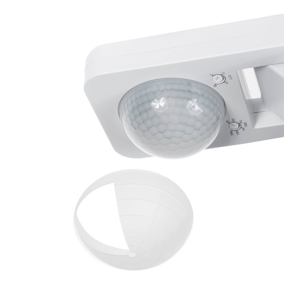 Maclean PIR bewegingsmelder, infrarood, IP65, max 2000W, MCE243, 2 stuks