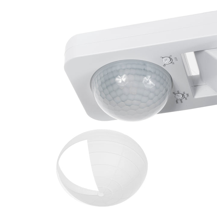 Maclean PIR bewegingsmelder, infrarood, IP65, max 2000W, MCE243, 2 stuks