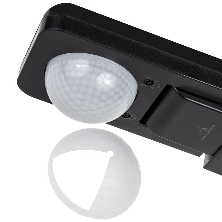 Maclean PIR bewegingsmelder, infrarood, IP65, max 2000W, zwart, MCE243 B, 2 stuks