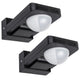 Maclean PIR bewegingsmelder, infrarood, IP65, max 2000W, zwart, MCE243 B, 2 stuks