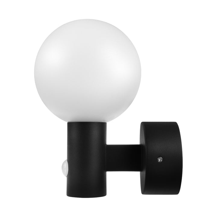 Maclean bewegingssensor LED lamp, PIR bewegingssensor, zwart, 15W, IP65, 1600lm, neutraal wit (4000K) MCE515 B, 2 stuks