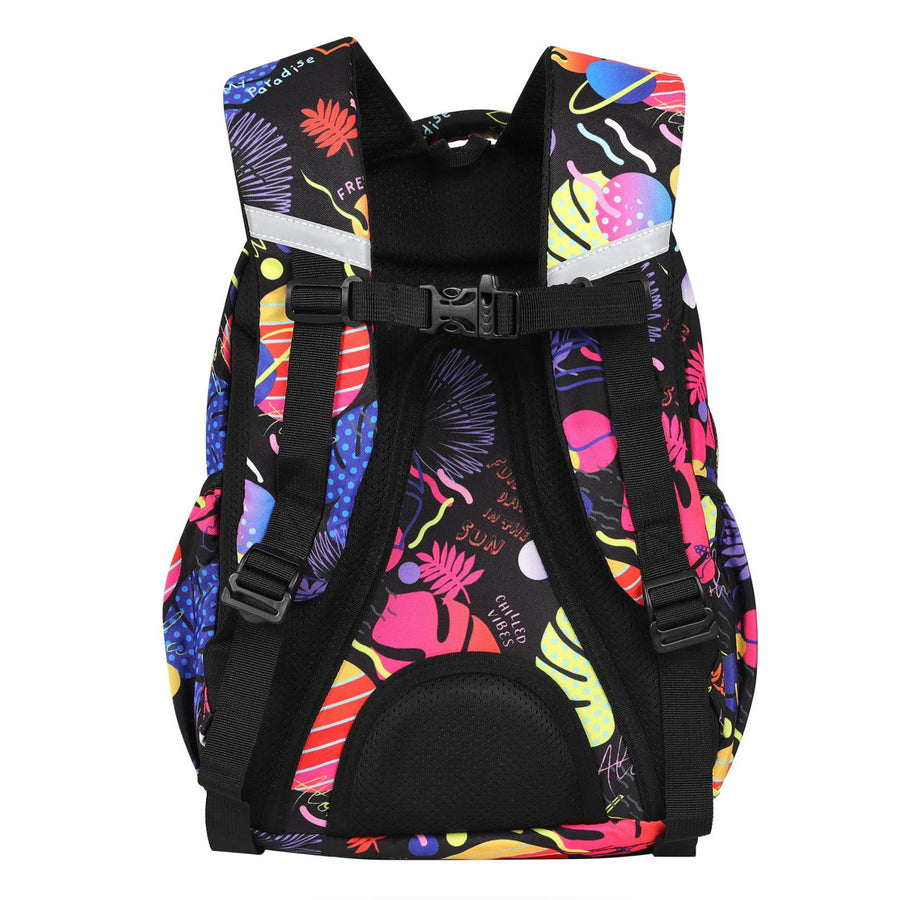 Schoolrugzak 19 L Coolpack Jerry DISNEY STITCH zwart + CoolPack potloodetui met drie vakken en accessoires JUMPER 3 STITCH