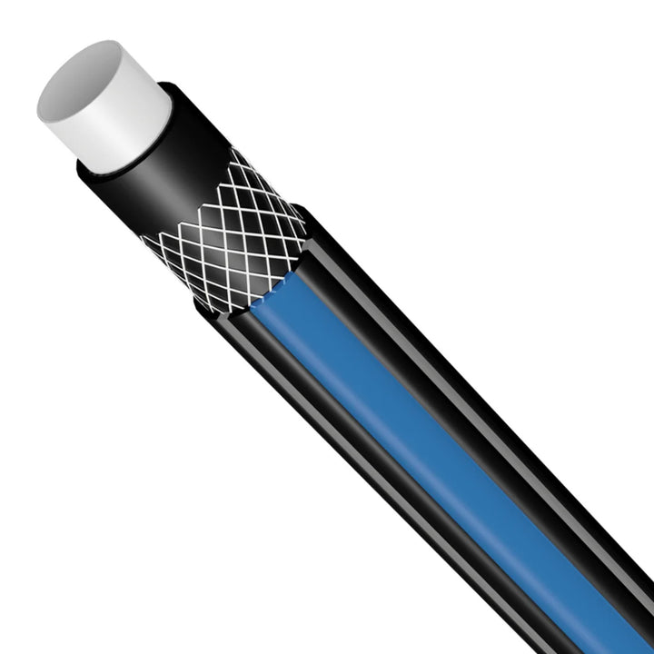 Vartco tuinset, 1/2'' 20m slang, stop en go snelkoppeling, kraanaansluiting, sproeier, muurbeugel, Home Set