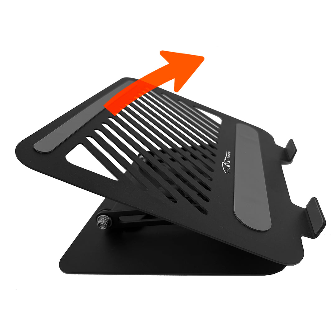 Verstelbare, draaibare, ergonomische laptopstandaard 10-17, Media-Tech MT2662
