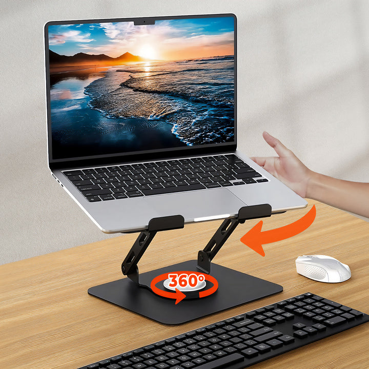 Verstelbare, draaibare, ergonomische laptopstandaard 10-17, Media-Tech MT2662
