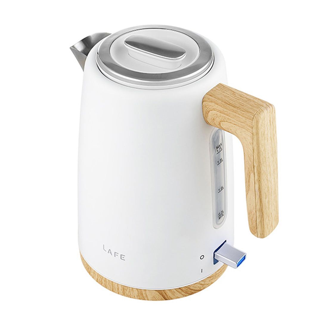 Lafe waterkoker, 2200W, inhoud 1.7l, wit, Scandi