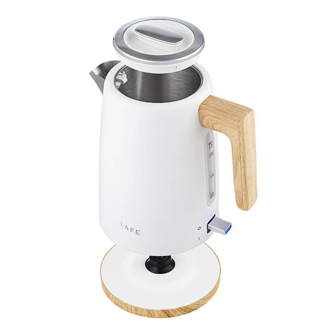 Lafe waterkoker, 2200W, inhoud 1.7l, wit, Scandi