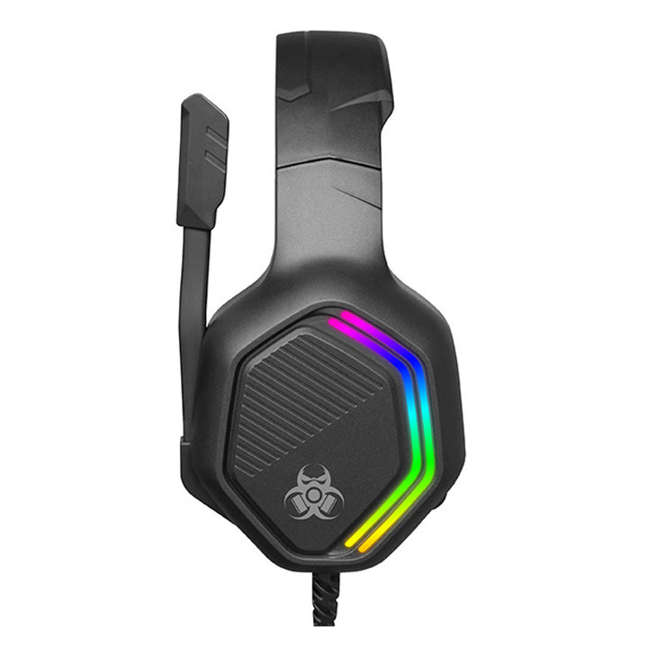 Tracer gaming-hoofdtelefoon, RGB-achtergrondverlichting, inklapbare microfoon, Gamezone GZ X3