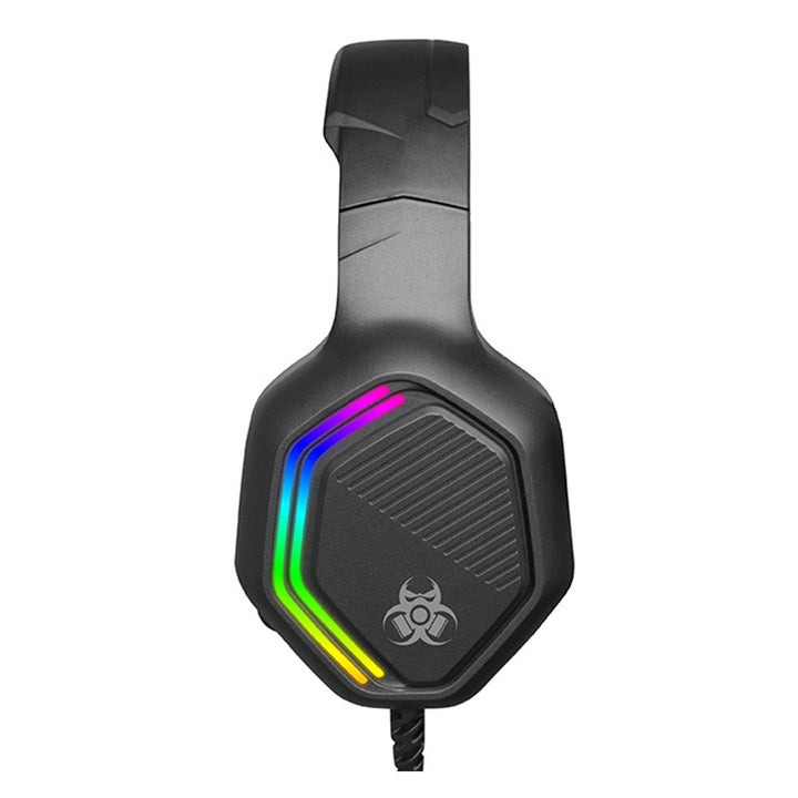 Tracer gaming-hoofdtelefoon, RGB-achtergrondverlichting, inklapbare microfoon, Gamezone GZ X3