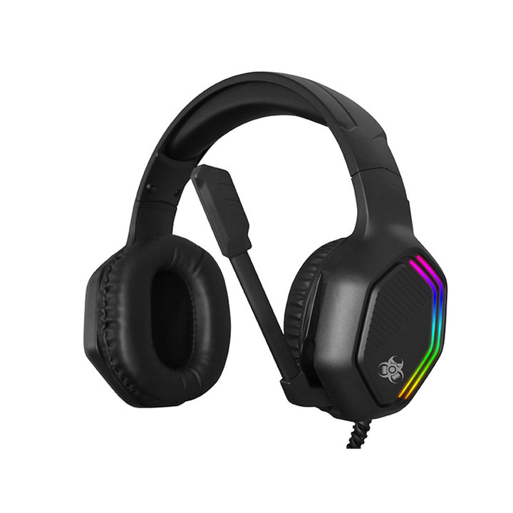 Tracer gaming-hoofdtelefoon, RGB-achtergrondverlichting, inklapbare microfoon, Gamezone GZ X3