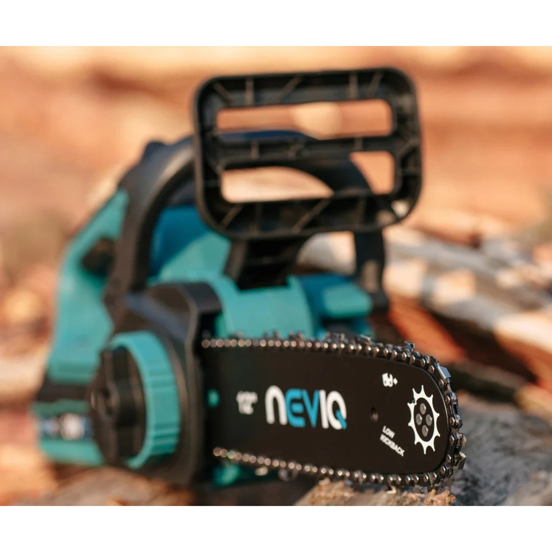 NEVIQ accu-kettingzaag, 12'' zaagblad, 1000W, borstelloze motor, L12302