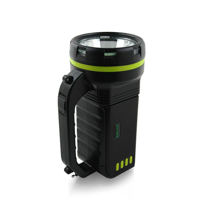 Verna multifunctionele zonnezaklamp, 6in1, powerbank, zonnepaneel, lamp, LED-verlichting, speaker+radio, Tur000008