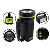 Verna multifunctionele zonnezaklamp, 6in1, powerbank, zonnepaneel, lamp, LED-verlichting, speaker+radio, Tur000008