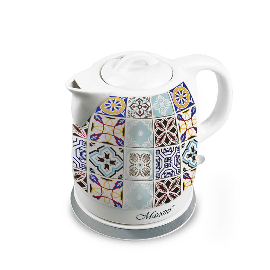 Maestro keramische waterkoker, snoerloos, 1200W, inhoud 1,5l, MR-066-Porto