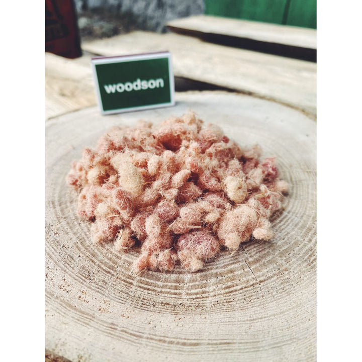 Woodson biologisch barbecue aanmaakhout, houthaar, 250g, Puur Vuur