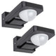Maclean PIR bewegingsmelder, infrarood, IP65, max 2000W, MCE243 GR, 2 stuks
