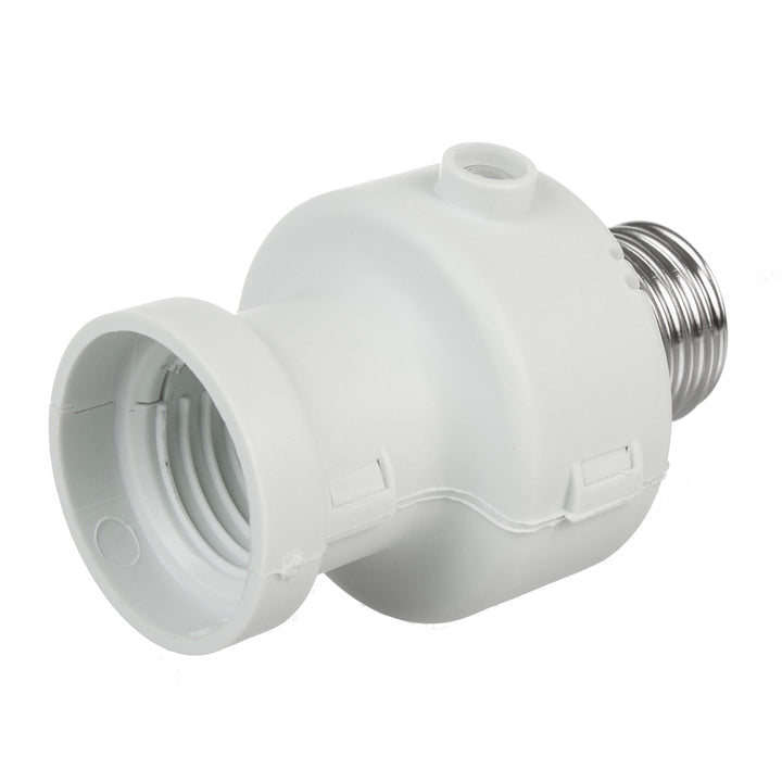 Maclean fitting, E27, max. 100W, met schemersensor, timer, wit, MCE21W, 4 stuks