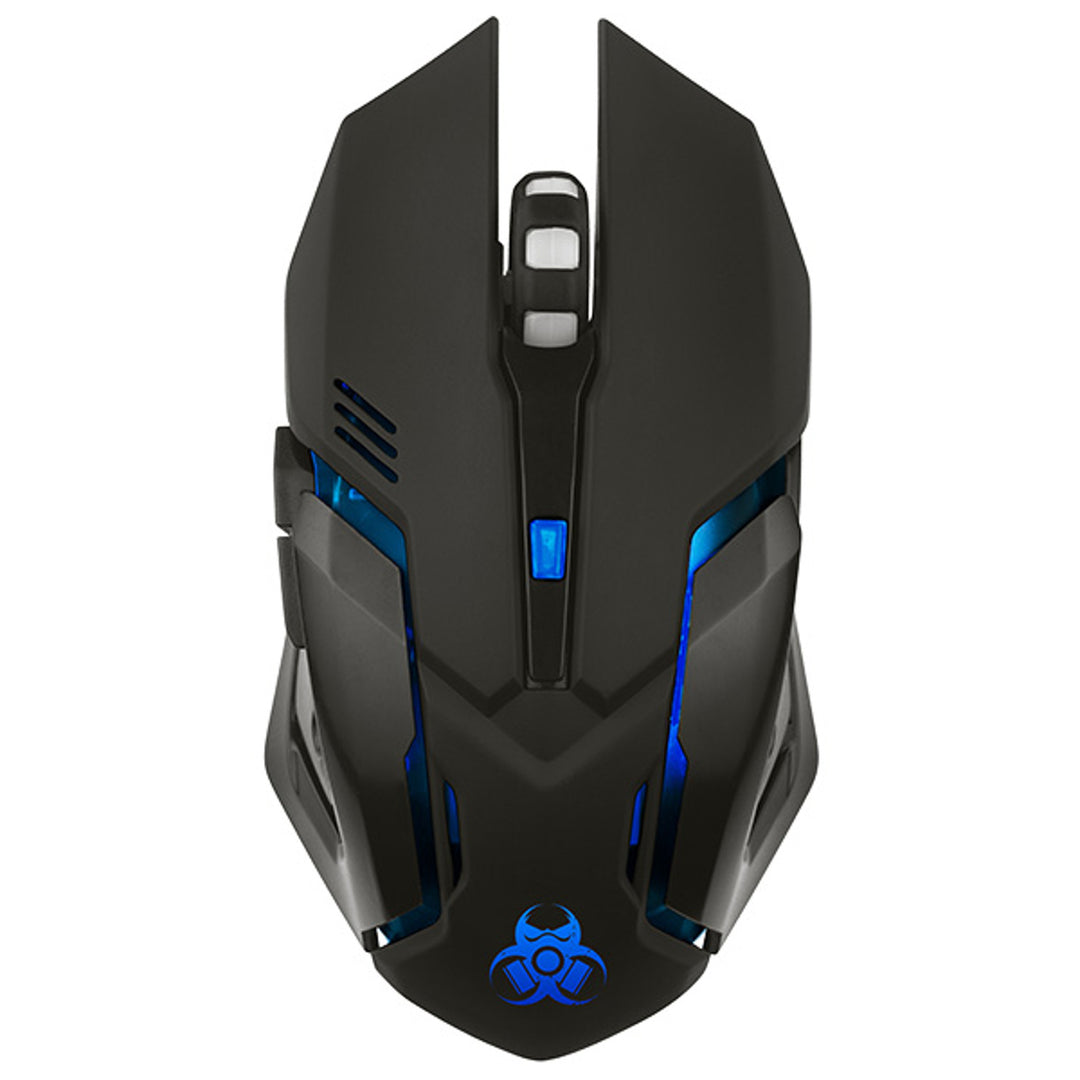Tracer gamingmuis, draadloos, 500mAh batterij, 3200 DPI, Gamezone Rocky RF Nano
