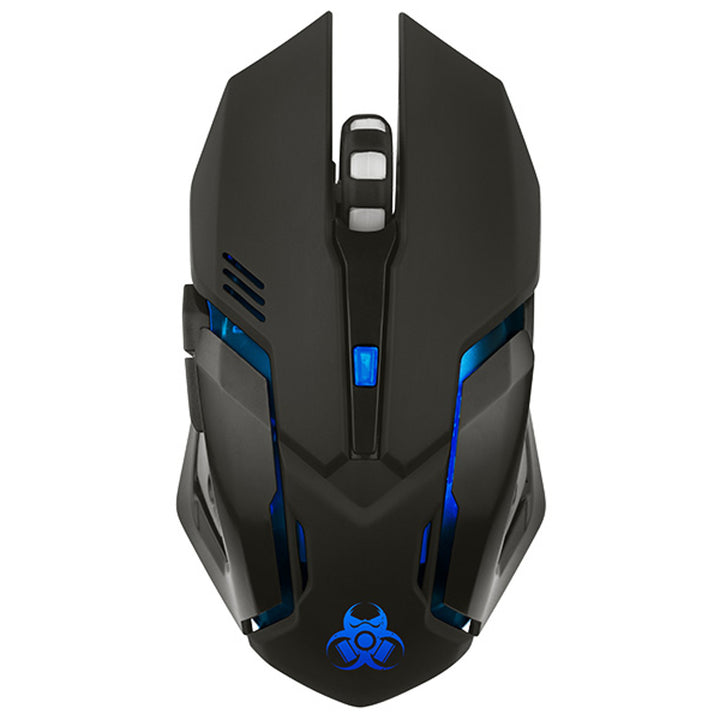 Tracer gamingmuis, draadloos, 500mAh batterij, 3200 DPI, Gamezone Rocky RF Nano