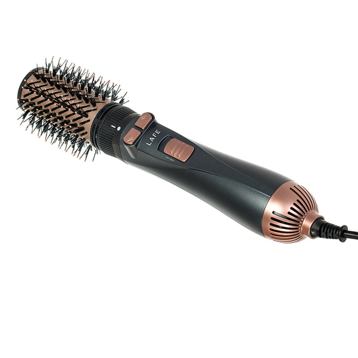 LAFE roterende krultang/droogtang, 2 snelheden, 3 warmtestanden, ionisatie, 1200W, Sleek and Shine Style