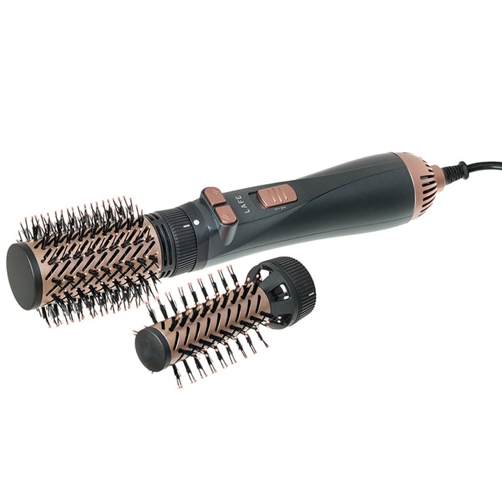 LAFE roterende krultang/droogtang, 2 snelheden, 3 warmtestanden, ionisatie, 1200W, Sleek and Shine Style