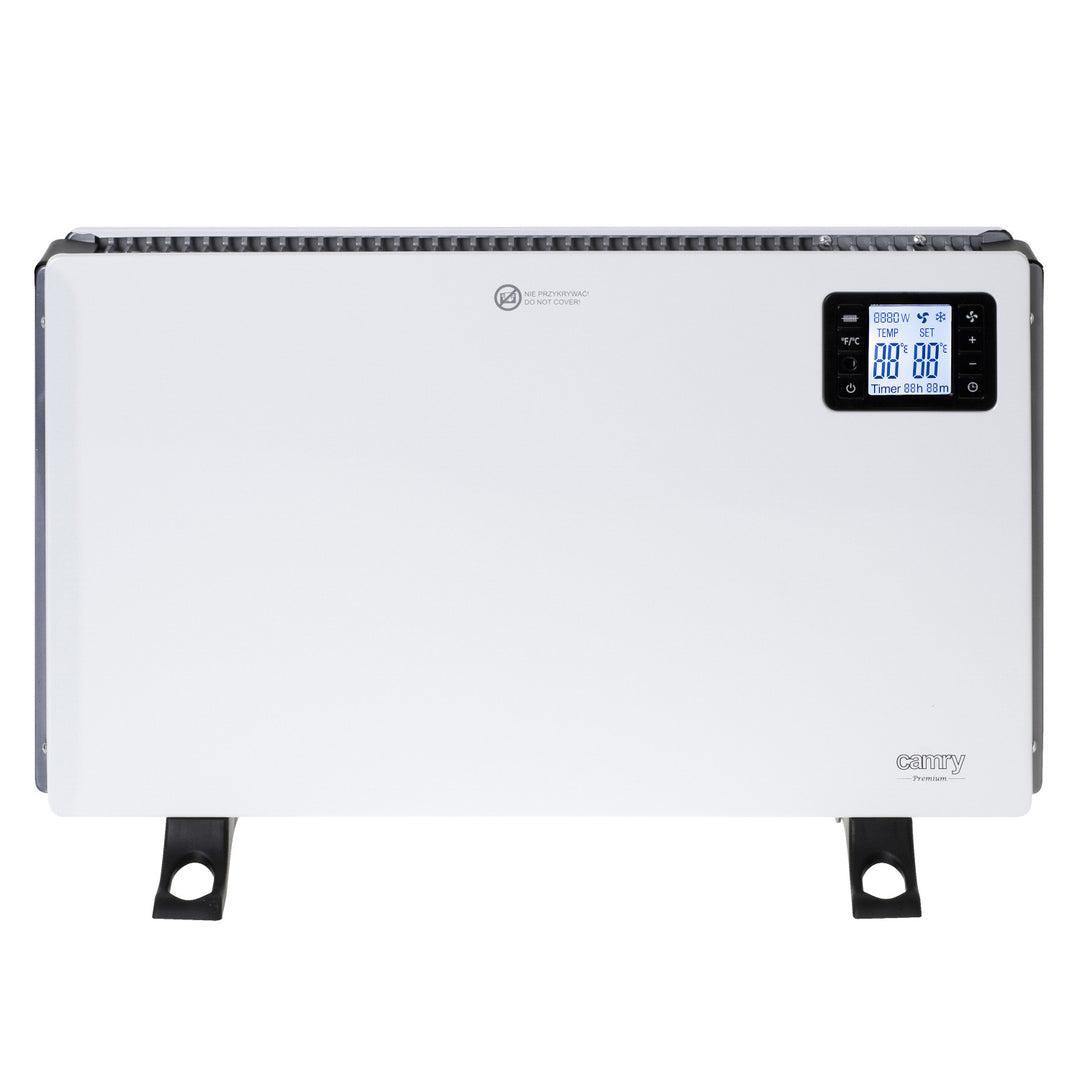 Camry convectorverwarming, vermogen 2000W, LCD-scherm, afstandsbediening, timer, thermostaat, CR 7739